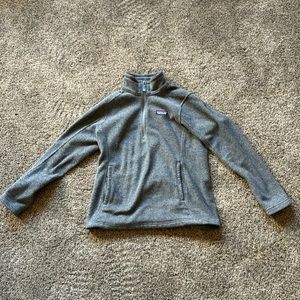 Gray women’s Patagonia fleece